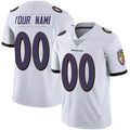 Jdoa Custom B.Ravens White Vapor F.U.S.E. Limited Stitched Jerseys