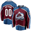 Jdoa Custom C.Avalanche Maroon Home Breakaway Jerseys