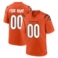 Jdoa Custom C.Bengals Orange Home Game Any Name & Numbers Stitched Jerseys