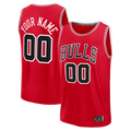 Jdoa Custom C.Bulls Red Fast Break Jerseys - Icon Edition
