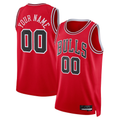 Xdoa Custom C.Bulls Red Swingman Jerseys - Icon Edition