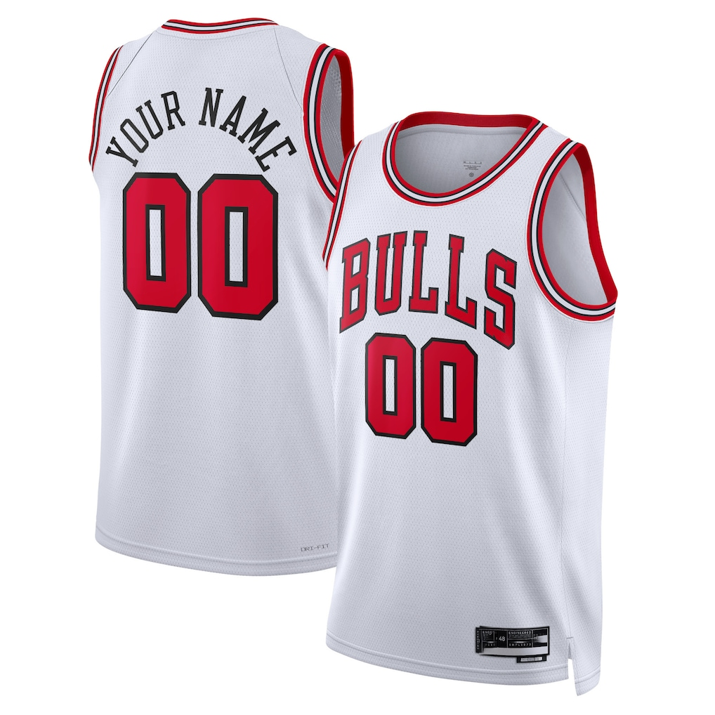 Xdoa Custom C.Bulls White Swingman Jerseys - Association Edition