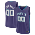 Xdoa Custom C.Hornets  Purple Fast Break Jerseys - Statement Edition