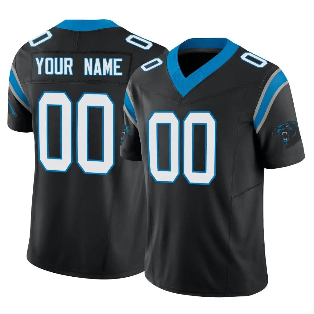Jdoa Custom C.Panthers Black Vapor F.U.S.E. Limited Home Game Any Name & Numbers Stitched Jerseys