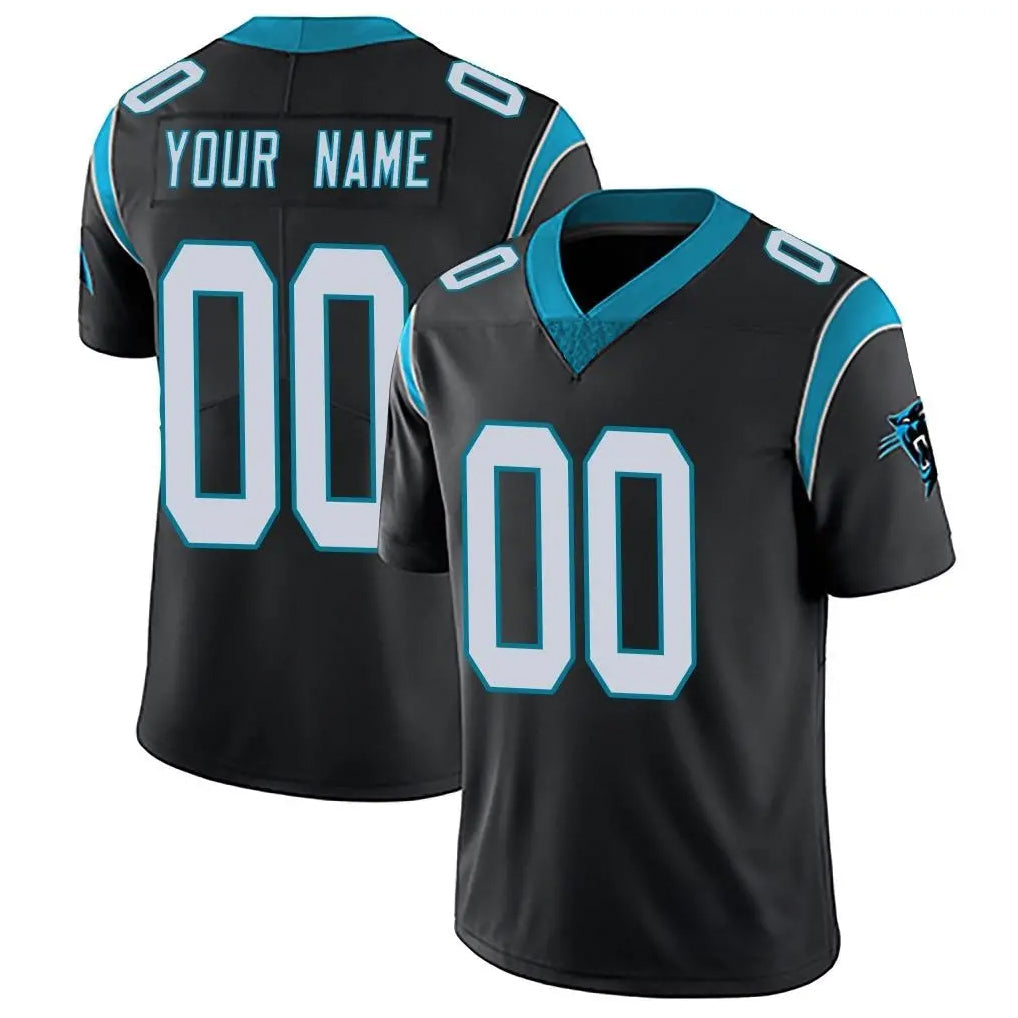 Jdoa Custom C.Panthers Black Vapor Untouchable Limited Game Any Name & Numbers Stitched Jerseys