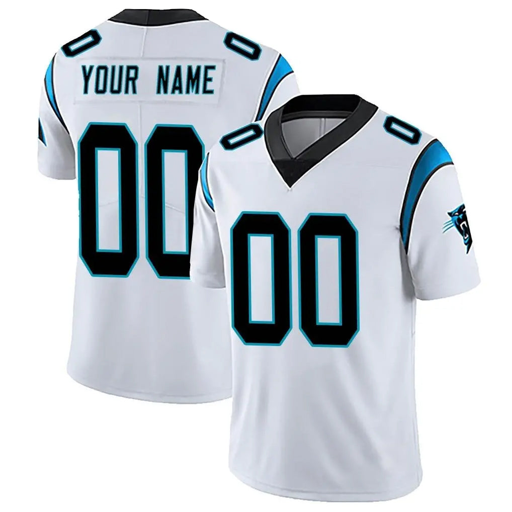 Jdoa Custom C.Panthers White Vapor Untouchable Limited Game Any Name & Numbers Stitched Jerseys