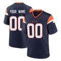 Jdoa Custom D.Broncos Navy Home Game Any Name & Numbers Stitched Jerseys