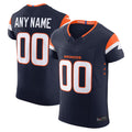 Jdoa Custom D.Broncos Navy Vapor F.U.S.E. Elite Stitched Jerseys