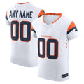 Jdoa Custom D.Broncos Vapor F.U.S.E. Elite White Stitched Jerseys
