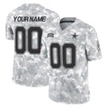Jdoa Custom D.Cowboys Arctic Camo Salute to Service Limited Home Game Any Name & Numbers Stitched Jerseys