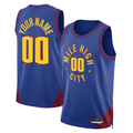 Xdoa Custom D.Nuggets Blue 2022-23 Swingman Jerseys - Statement Edition