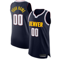 Xdoa Custom D.Nuggets Navy 2020-21 Authentic Jerseys - Icon Edition