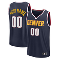 Xdoa Custom D.Nuggets Navy Fast Break Jerseys - Icon Edition