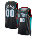 Jdoa Custom D.Pistons Charcoal 202526 City Edition Swingman Jerseys