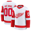 Jdoa Custom D.Red wings White Away Premium Jerseys