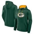 Jdoa Custom GB.Packers Green Defender Pullover Hoodie Game Stitched Jerseys