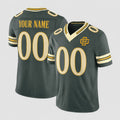 Jdoa Custom GB.Packers Green Rivalries Jersey - All Stitched
