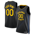 Xdoa Custom G.State Warriors Black 2024-25 Swingman Jerseys - Statement Edition