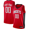 Xdoa Custom H.Rockets Red Swingman Stitched Jerseys-Icon Edition