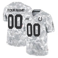 Jdoa Custom IN.Colts Arctic Camo Salute To Service Limited Game Any Name & Numbers Stitched Jerseys