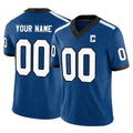 Jdoa Custom IN.Colts Royal Limited Indiana Nights Alternate Vapor F.U.S.E. Home Game Any Name & Numbers Stitched Jerseys
