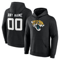 Jdoa Custom J.Jaguars Black Pullover Hoodies Limited Any Name & Numbers Stitched Jerseys