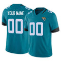 Jdoa Custom J.Jaguars Teal Vapor F.U.S.E. Limited Home Game Any Name & Numbers Stitched Jerseys