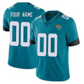 Jdoa Custom J.Jaguars Teal Vapor Untouchable Limited Home Game Any Name & Numbers Stitched Jerseys