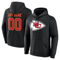 Jdoa Custom KC.Chiefs Gray LoGo Pullover Hoodies Limited Any Name & Numbers Stitched Jerseys