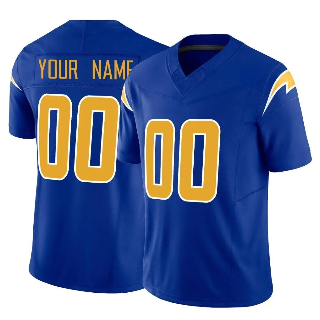 Jdoa Custom LA.Chargers Royal Limited Vapor F.U.S.E. Home Game Any Name & Numbers Stitched Jerseys