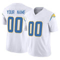 Jdoa Custom LA.Chargers White Limited Vapor F.U.S.E. Home Game Any Name & Numbers Stitched Jerseys