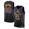 Xdoa Custom LA.Lakers 2025-2026 City Edition Swingman Stitched Jerseys