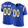 Jdoa Custom LA.Rams Royal Limited Vapor F.U.S.E. Home Game Any Name & Numbers Stitched Jerseys