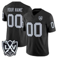 Jdoa Custom LV.Raiders Black 2026 Vapor Limited Home Game Any Name & Numbers Stitched Jerseys