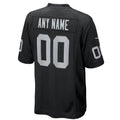 Jdoa Custom LV.Raiders Black Home Game Stitched Jersey