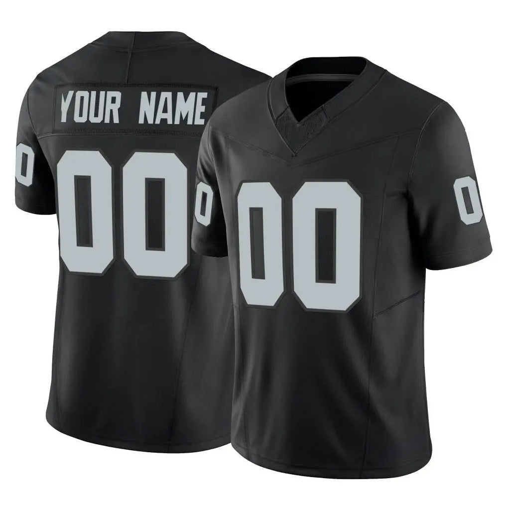 Jdoa Custom LV.Raiders Black Limited Vapor F.U.S.E. Home Game Any Name & Numbers Stitched Jerseys