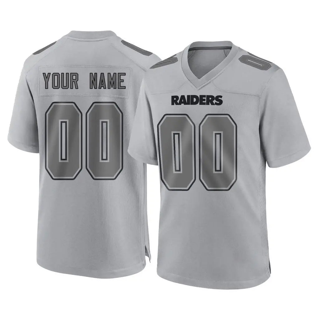 Jdoa Custom LV.Raiders Gray Atmosphere Fashion Limited Game Any Name & Numbers Stitched Jerseys