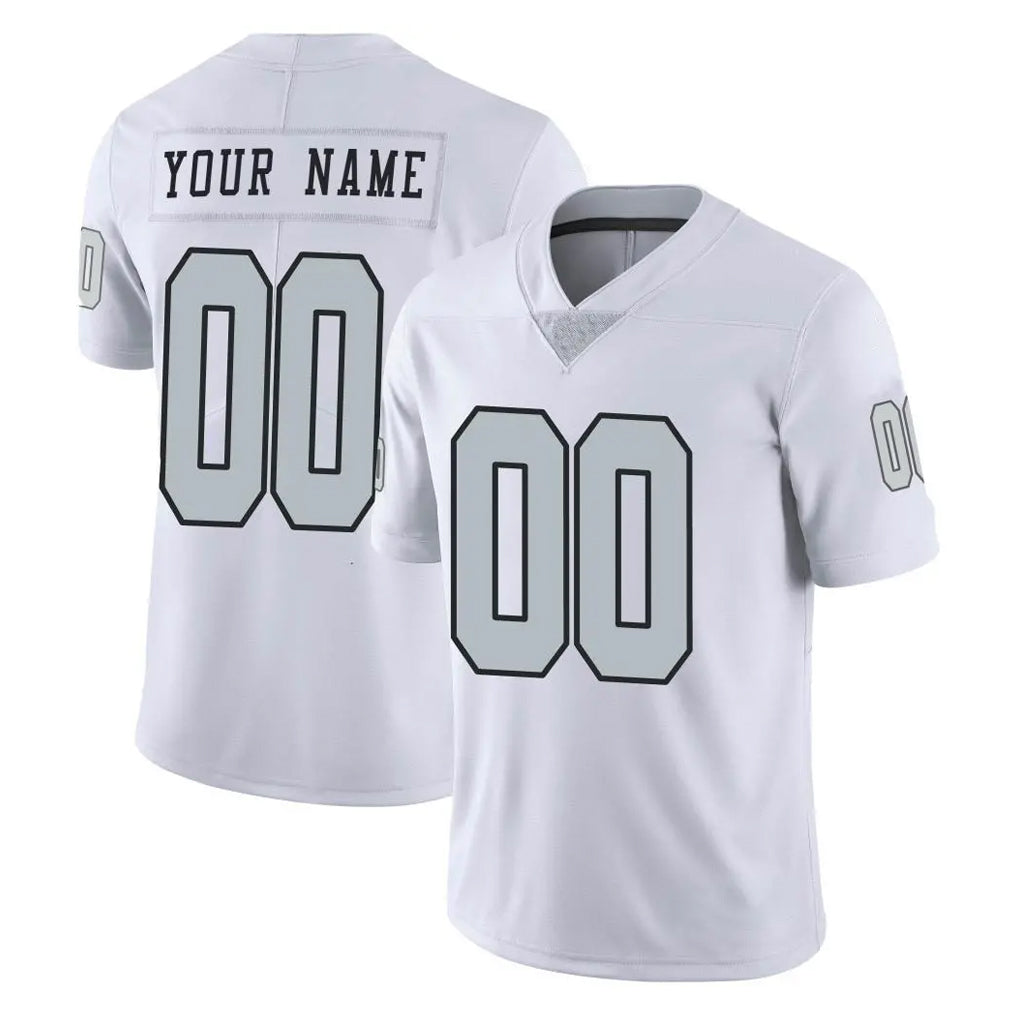 Jdoa Custom LV.Raiders White Limited Color Rush Home Game Any Name & Numbers Stitched Jerseys
