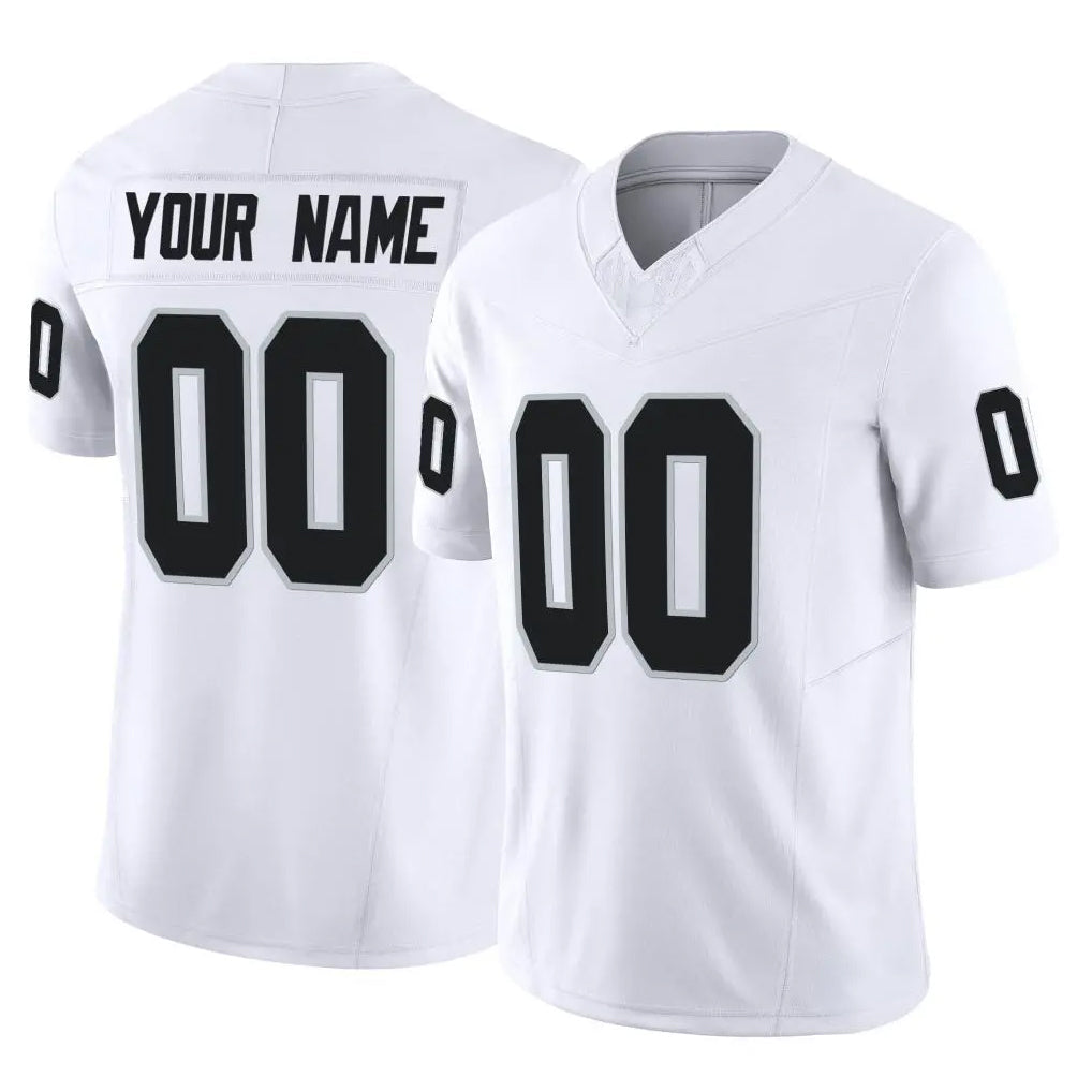 Jdoa Custom LV.Raiders White Limited Vapor F.U.S.E. Home Game Any Name & Numbers Stitched Jerseys