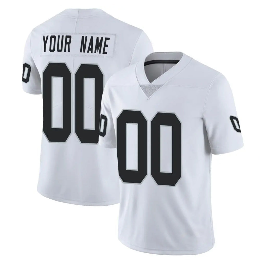 Jdoa Custom LV.Raiders White Limited Vapor Untouchable Home Game Any Name & Numbers Stitched Jerseys