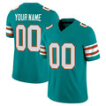 Jdoa Custom M.Dolphins Aqua Limited Alternate Vapor F.U.S.E. Home Game Any Name & Numbers Stitched Jerseys
