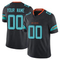 Jdoa Custom M.Dolphins Black Limited Pitch Rivalries Collection Home Game Any Name & Numbers Stitched Jerseys