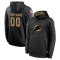 Jdoa Custom M.Dolphins Black Salute to Service Hoodies Limited Game Any Name & Numbers Stitched Jerseys