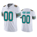 Jdoa Custom M.Dolphins White Limited Vapor Untouchable Home Game Any Name & Numbers Stitched Jerseys