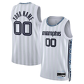 Jdoa Custom M.Grizzlies White 2025-2026 City Edition Swingman Stitched Jerseys
