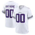 Jdoa Custom MN.Vikings White Alternate Game Stitched Jerseys