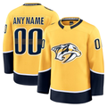 Jdoa Custom N.Predators Gold Home Premium Jerseys