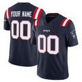 Jdoa Custom NE.Patriots Navy Limited Vapor F.U.S.E. Home Game Any Name & Numbers Stitched Jerseys