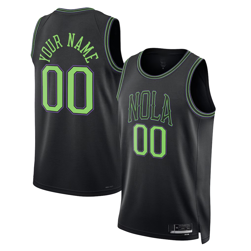 Jdoa Custom NO.Pelicans hite Swingman Stitched Jerseys- Association Edition