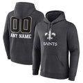 Jdoa Custom NO.Saints Gray Pullover Hoodies Limited Any Name & Numbers  Stitched Jerseys